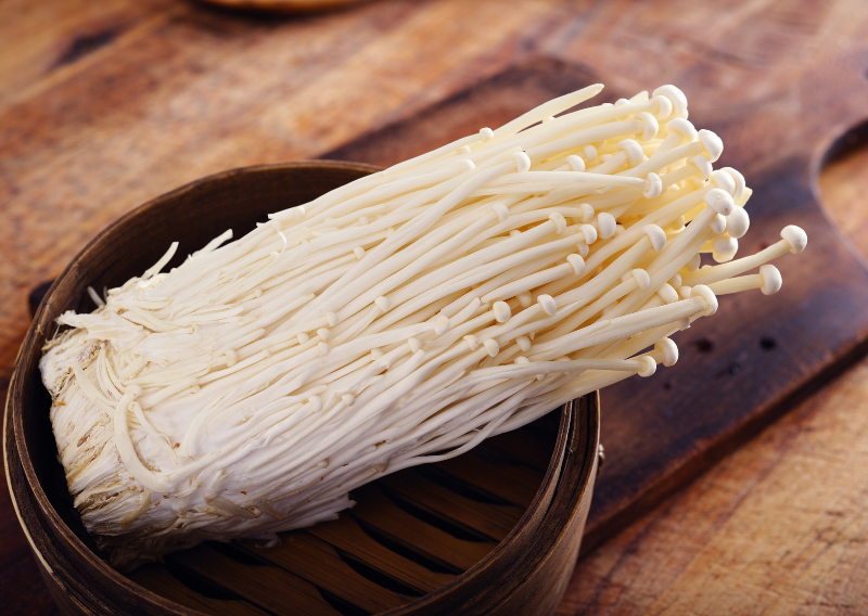 Tasty Enoki Mushroom Dish: Quick and Easy Meal At Home